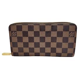 Louis Vuitton-Louis Vuitton Damier Canvas Zippy Wallet-Pink