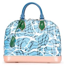 Louis Vuitton-Louis Vuitton Alma PM Handbag M51130-Blue