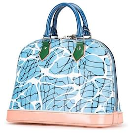 Louis Vuitton-Louis Vuitton Alma PM Handbag M51130-Blue