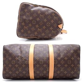 Louis Vuitton-Louis Vuitton Monogram Keepall 45 Travel Bag-Brown