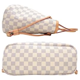 Louis Vuitton-Louis Vuitton Damier Azur Neverfull PM Tote-White