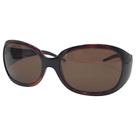 Fendi-Fendi Zucca Plastic Sunglasses FS44238-Brown