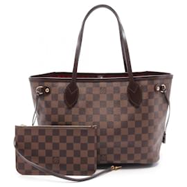 Louis Vuitton-Louis Vuitton Damier Neverfull PM Tote Bag N41359-Brown