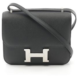 Hermès Hermes Constance 3 Mini Shoulder Bag Black Black