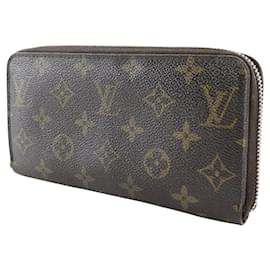 Louis Vuitton-Louis Vuitton Monogram Zippy Wallet-Brown