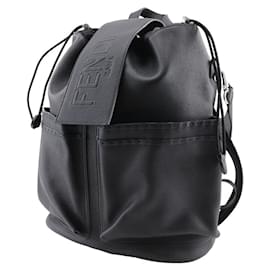 Fendi-Fendi Strike Backpack 3WAY 7VZ070 Black-Black