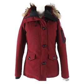 Canada Goose Montebello Down Jacket S Red Red
