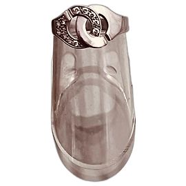 Anel Dinh Van Menottes R10 em ouro branco e diamantes Branco
