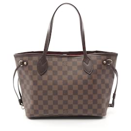 Louis Vuitton-Louis Vuitton Neverfull PM Damier Ebene Tote Bag-Brown