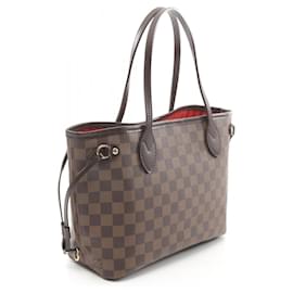 Louis Vuitton-Louis Vuitton Neverfull PM Damier Ebene Tote Bag-Brown