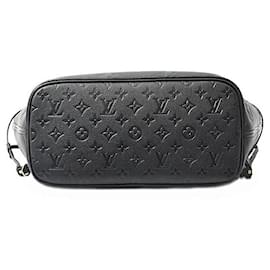 Louis Vuitton-Louis Vuitton Monogram Empreinte Neverfull MM Tote-Black
