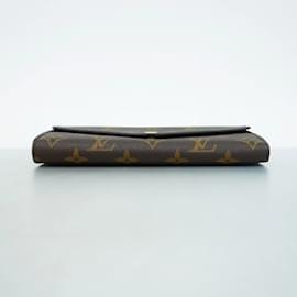 Louis Vuitton-Louis Vuitton Long Wallet Monogram Portefeuille Sarah M60531-Brown