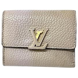 Louis Vuitton-Louis Vuitton Capucines Wallet-Beige