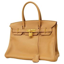 Hermès-Hermes Birkin 30 Handbag in Togo Leather-Other
