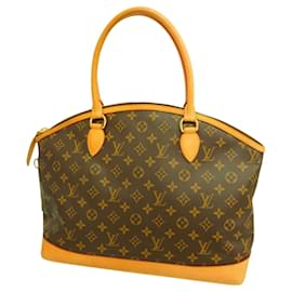 Louis Vuitton-Louis Vuitton Lockit-Brown