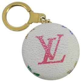 Louis Vuitton-LOUIS VUITTON Monogram Multicolor Astropill Charm White M51911 LV Auth 101413-White