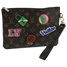 Louis Vuitton-LOUIS VUITTON Monogram City Pouch M63447 LV Auth 99774-Monogram