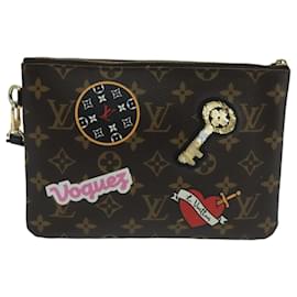 Louis Vuitton-LOUIS VUITTON Monogram City Pouch M63447 LV Auth 99774-Monogram