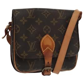 Louis Vuitton-LOUIS VUITTON Monogram Cartouchiere PM Shoulder Bag M51254 LV Auth ep6805-Monogram