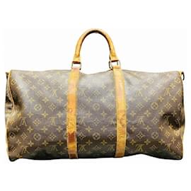 Louis Vuitton-Louis Vuitton Keepall 55-Brown