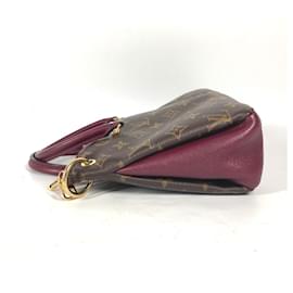 Louis Vuitton-Louis Vuitton Monogram Pallas BB Bag-Brown,Dark red,Purple,Monogram