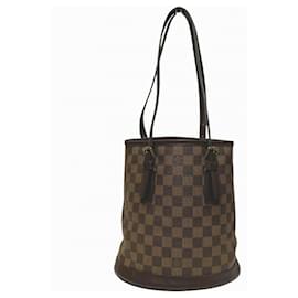 Louis Vuitton-Louis Vuitton Bucket PM-Brown