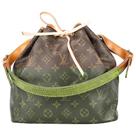 Louis Vuitton-LOUIS VUITTON Handbags T.  Cloth-Brown