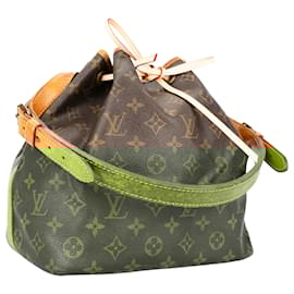 Louis Vuitton-LOUIS VUITTON Handbags T.  Cloth-Brown