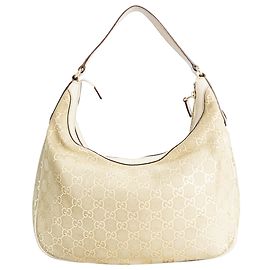 Borse GUCCI T. Tessuto Beige