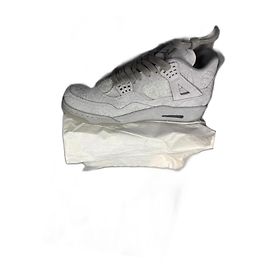 Autre Marque Baskets Jordan 4 Retro Kaws Gris Daim de Cerf Gris