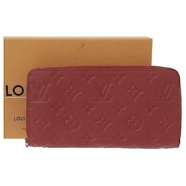 Louis Vuitton-Louis Vuitton Monogram Empreinte Zippy Wallet M60737-Red