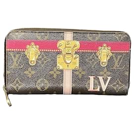 Louis Vuitton-Louis Vuitton Monogram Zippy Wallet M62616-Brown