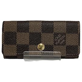 Louis Vuitton-Louis Vuitton Damier Multicles 4 Key Case N62631-Brown