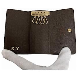 Louis Vuitton-Louis Vuitton Damier Multicles 4 Key Case N62631-Brown