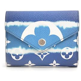 Louis Vuitton-Louis Vuitton Monogram Escale Victorine Wallet M69112-Blue