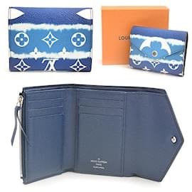 Louis Vuitton-Louis Vuitton Monogram Escale Victorine Wallet M69112-Blue