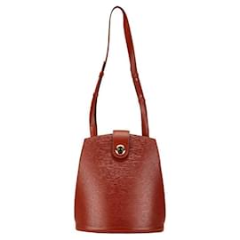 Louis Vuitton-Louis Vuitton Epi Cluny One Shoulder Bag M52253 Leather-Brown