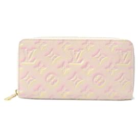 Louis Vuitton-Louis Vuitton Monogram Empreinte Zippy Wallet M81229-Pink