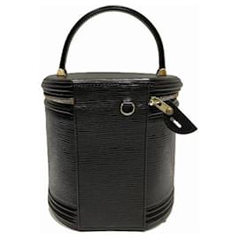Louis Vuitton-Louis Vuitton Epi Cannes Handbag-Black