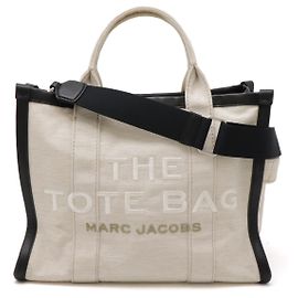 Marc Jacobs Sommer kleine Tote Canvas Tasche M0016496 Braun Beige