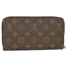Louis Vuitton-Louis Vuitton Monogram Zippy Wallet M42616-Brown