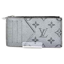 Louis Vuitton-Louis Vuitton Coin Card Holder M30839-Silvery,Metallic