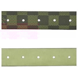 Louis Vuitton-Louis Vuitton Damier Belt M6803 Brown-Brown