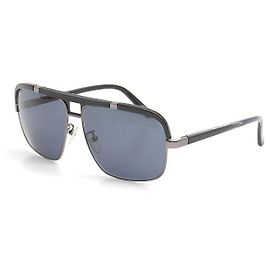 Loewe Dark Blue Lens Sunglasses Metal Frame Blue