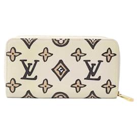 Louis Vuitton-Louis Vuitton Monogram Wild at Heart Zippy Wallet M80676-Brown