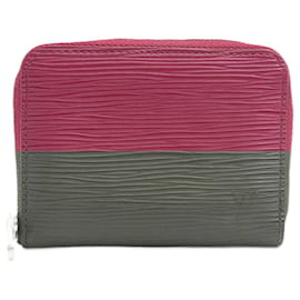 Louis Vuitton-Louis Vuitton Epi Leather Zippy Coin Purse-Pink