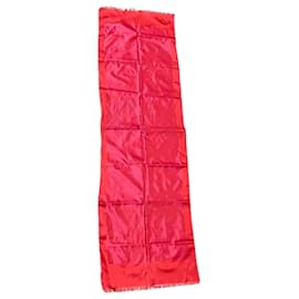 Louis Vuitton-Louis Vuitton Silk Scarf M71053-Pink