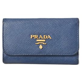 Funda de cuero Prada 1PG222 Azul Azul