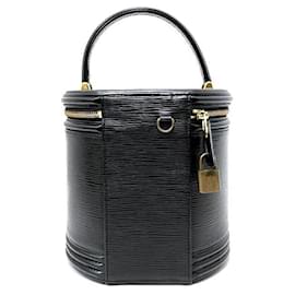 Louis Vuitton-Louis Vuitton Epi Cannes Handbag M48032-Black