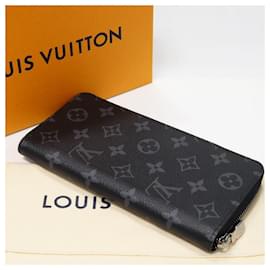 Louis Vuitton-Louis Vuitton Monogram Canvas Zippy Wallet M62295-Black